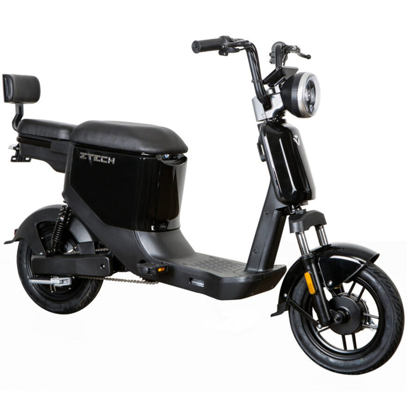 Scuter electric Ztech ZT-05-A U3 EEC autonomie 40 Km viteza maxima 25 km/h putere 350W acumulator 12Ah/48V nu necesita permis-Alb