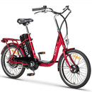 Bicicleta electrica Ztech ZT-07 CAMP 2.0 autonomie 33 Km viteza maxima 25 km/h putere 250W acumulator 9Ah/36V nu necesita permis-Alb