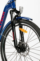 Bicicleta electrica Ztech ZT-13-A RETRO 2.0 autonomie 33 Km viteza maxima 25 km/h putere 250W acumulator 10Ah/36V nu necesita permis-Alb