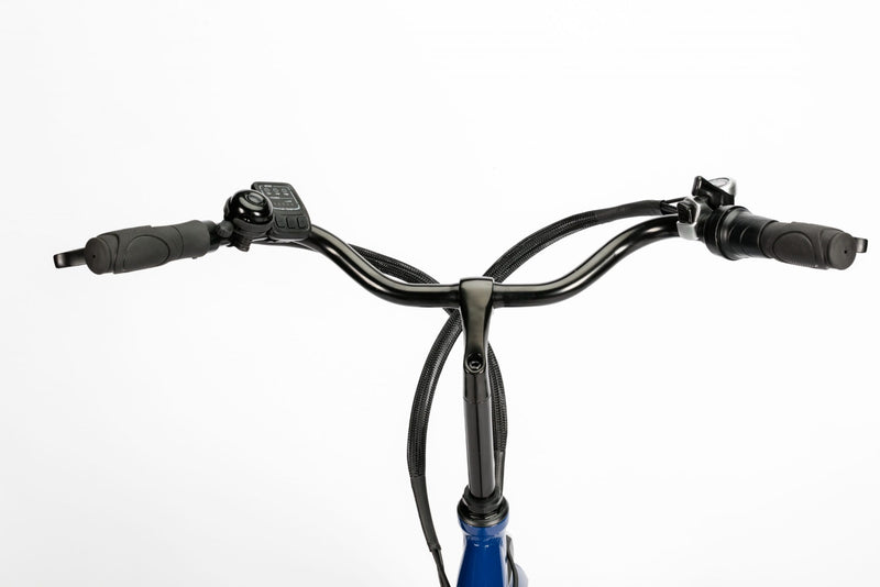 Bicicleta electrica Ztech ZT-13-A RETRO 2.0 autonomie 33 Km viteza maxima 25 km/h putere 250W acumulator 10Ah/36V nu necesita permis-Alb