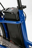 Bicicleta electrica Ztech ZT-13-A RETRO 2.0 autonomie 33 Km viteza maxima 25 km/h putere 250W acumulator 10Ah/36V nu necesita permis-Rosu