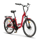 Bicicleta electrica Ztech ZT-13-A RETRO 2.0 autonomie 33 Km viteza maxima 25 km/h putere 250W acumulator 10Ah/36V nu necesita permis-Albastru