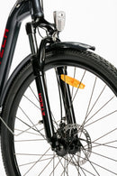 Bicicleta electrica Ztech ZT-13-B RETRO 2.0 autonomie 33 Km viteza maxima 25 km/h putere 250W acumulator 10Ah/36V nu necesita permis-Negru