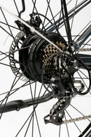 Bicicleta electrica Ztech ZT-13-B RETRO 2.0 autonomie 33 Km viteza maxima 25 km/h putere 250W acumulator 10Ah/36V nu necesita permis-Rosu