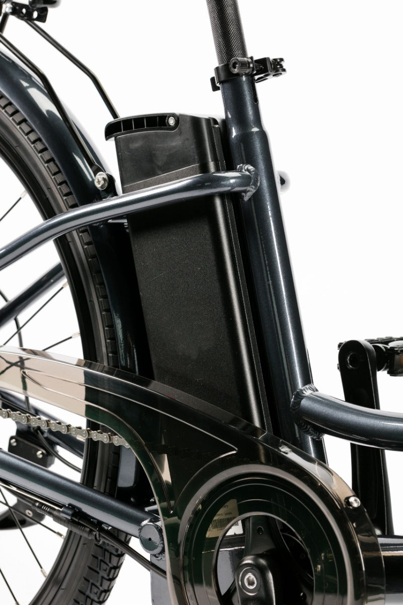 Bicicleta electrica Ztech ZT-13-B RETRO 2.0 autonomie 33 Km viteza maxima 25 km/h putere 250W acumulator 10Ah/36V nu necesita permis-Rosu
