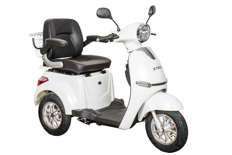 Tricicleta electrica Ztech ZT-15-K TRILUX K EEC autonomie 60 Km viteza maxima 25 km/h putere 900W acumulator 20Ah/48V nu necesita permis-Gri