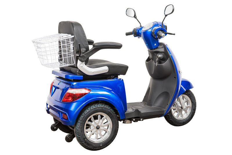 Tricicleta electrica Ztech ZT-15-K-G TRILUX K EEC GRAPHENE autonomie 60 Km viteza maxima 25 km/h putere 900W acumulator 20Ah/48V nu necesita permis-Gri