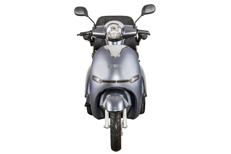 Tricicleta electrica Ztech ZT-15-C-G TRILUX C EEC GRAPHENE autonomie 60 Km viteza maxima 25 km/h putere 1000W acumulator 20Ah/60V nu necesita permis-Gri