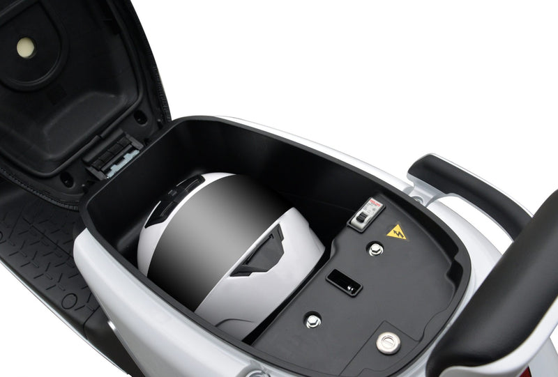 Scuter electric Ztech ZT-22 G5 autonomie 77 Km viteza maxima 45 km/h putere 2300W acumulator 20Ah/60V-Alb