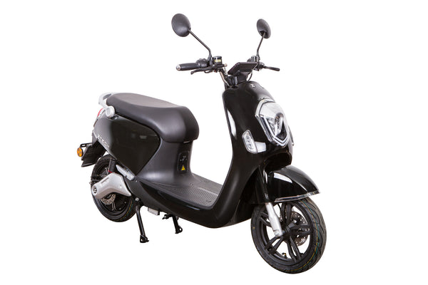 Scuter electric Ztech ZT-23-A CRYSTAL-A autonomie 80 Km viteza maxima 45 km/h putere 1800W acumulator 20Ah/60V motor BOSCH-Negru