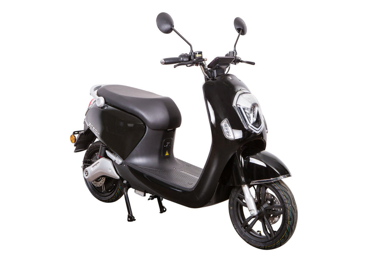 Scuter electric Ztech ZT-23-A CRYSTAL-A autonomie 80 Km viteza maxima 45 km/h putere 1800W acumulator 20Ah/60V motor BOSCH-Argintiu