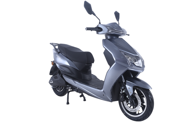 Scuter electric Ztech ZT-24-G WARRIOR 2.0 GRAPHENE autonomie 45 Km viteza maxima 45 km/h putere 1500W acumulator 20Ah/72V motor BOSCH-Argintiu