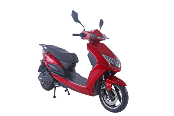 Scuter electric Ztech ZT-24 WARRIOR 2.0 autonomie 45 Km viteza maxima 45 km/h putere 1500W acumulator 20Ah/72V motor BOSCH-Rosu