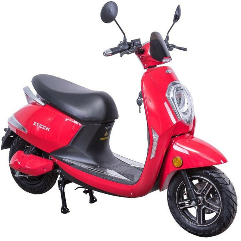 Scuter electric Ztech ZT-25-B BERLIN LITHIUM autonomie 45 Km viteza maxima 45 km/h putere 1200W acumulator 20Ah/60V motor BOSCH-Rosu