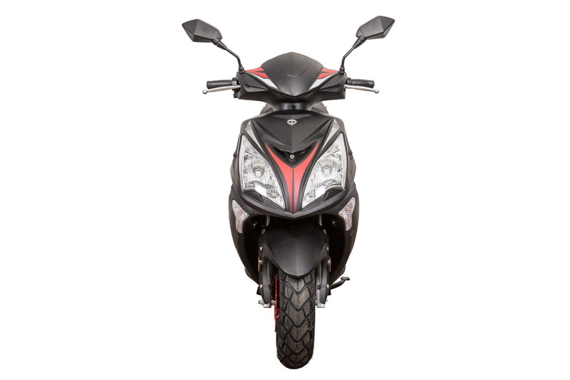 Scuter electric Ztech ZT-26-B DRAGON 2.0 autonomie 50 Km viteza maxima 45 km/h putere 1500W acumulator 2x22Ah/72V-Rosu