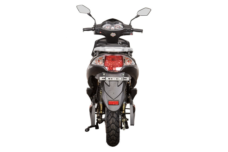 Scuter electric Ztech ZT-26-B DRAGON 2.0 autonomie 50 Km viteza maxima 45 km/h putere 1500W acumulator 2x22Ah/72V-Negru
