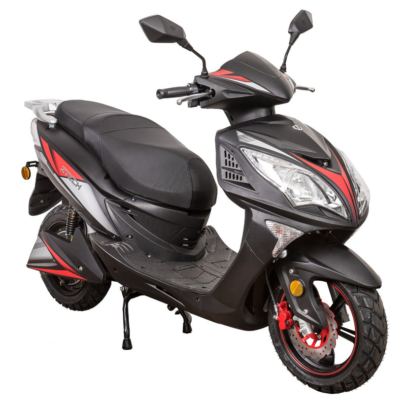 Scuter electric Ztech ZT-26-B DRAGON 2.0 autonomie 50 Km viteza maxima 45 km/h putere 1500W acumulator 2x22Ah/72V-Negru