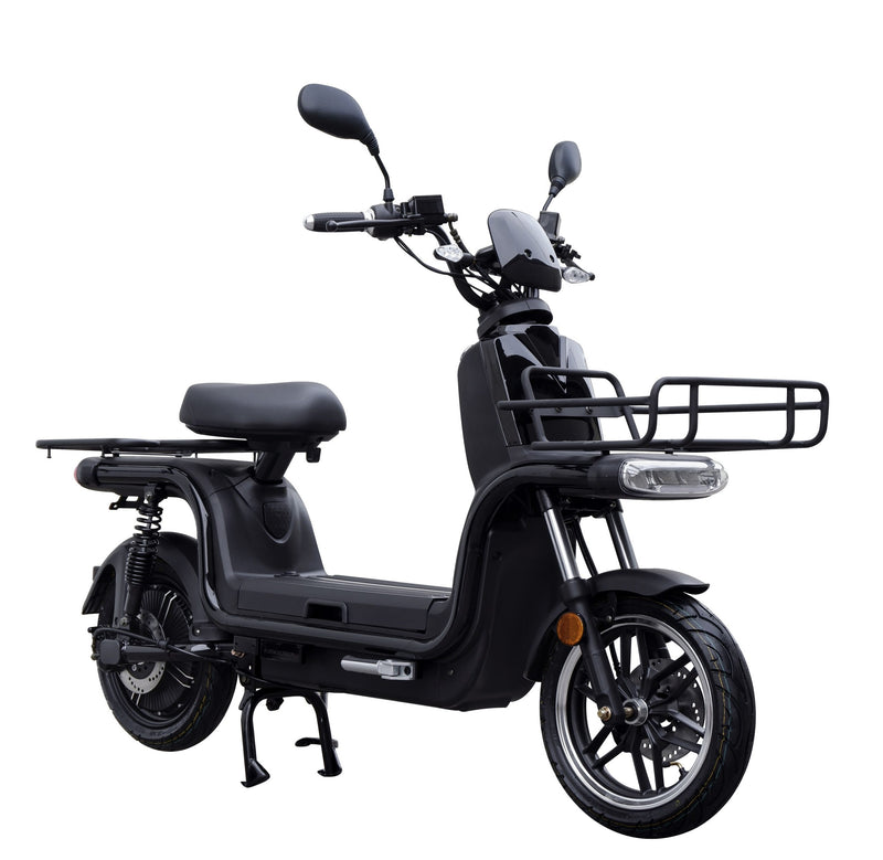 Scuter electric Ztech ZT-28-B EXPRESS 2.0 autonomie 130 Km viteza maxima 45 km/h putere 1500W acumulator 2x26Ah/60V-Negru