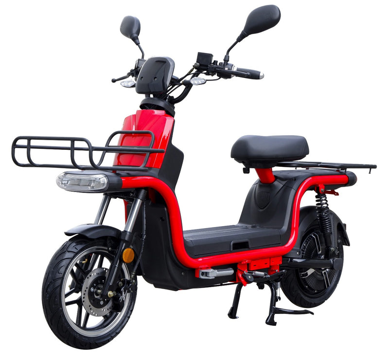 Scuter electric Ztech ZT-28-C EXPRESS 2.0 autonomie 130 Km viteza maxima 45 km/h putere 1500W acumulator 32Ah/60V-Alb