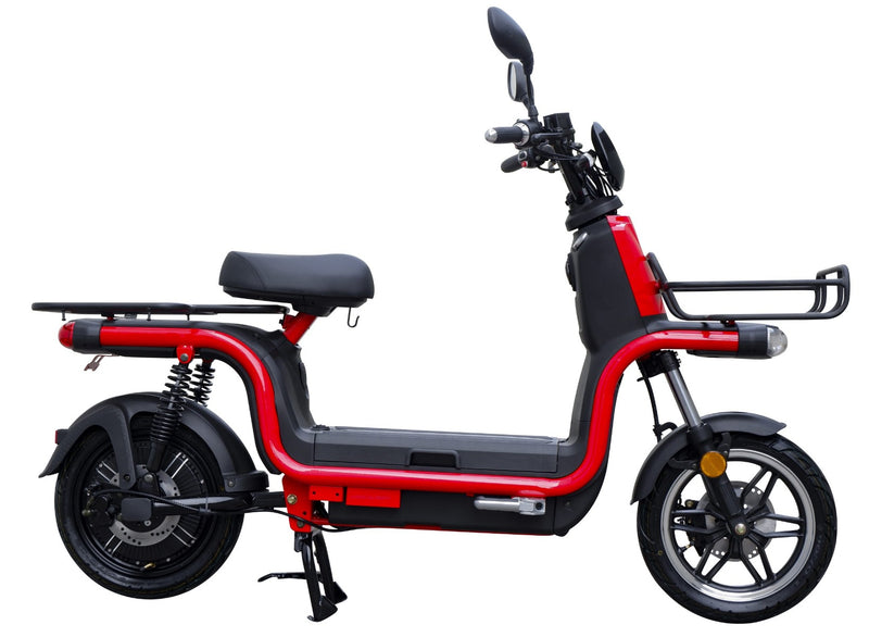 Scuter electric Ztech ZT-28-D EXPRESS 2.0 autonomie 130 Km viteza maxima 45 km/h putere 1500W acumulator 2x32Ah/60V-Alb