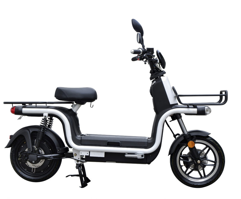 Scuter electric Ztech ZT-28-D EXPRESS 2.0 autonomie 130 Km viteza maxima 45 km/h putere 1500W acumulator 2x32Ah/60V-Rosu