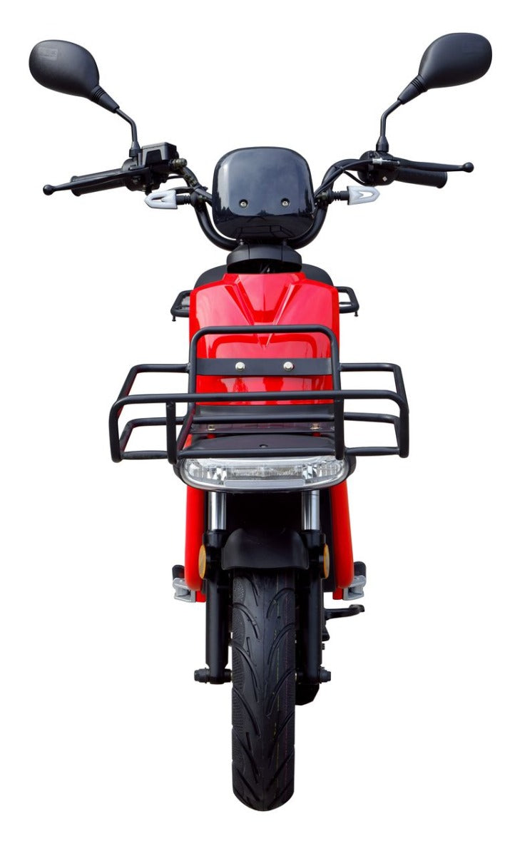 Scuter electric Ztech ZT-28-B EXPRESS 2.0 autonomie 130 Km viteza maxima 45 km/h putere 1500W acumulator 2x26Ah/60V-Rosu