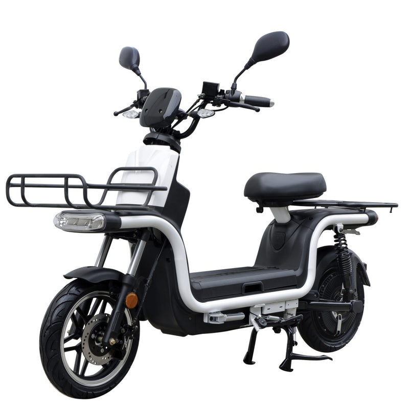 Scuter electric Ztech ZT-28-D EXPRESS 2.0 autonomie 130 Km viteza maxima 45 km/h putere 1500W acumulator 2x32Ah/60V-Rosu