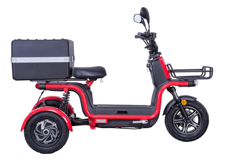 Scuter electric Ztech ZT-29-A EXPRESS autonomie 70 Km viteza maxima 45 km/h putere 2x800W acumulator 26Ah/60V-Negru