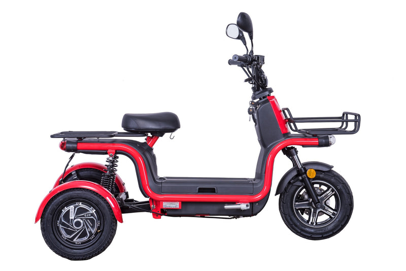 Scuter electric Ztech ZT-29-A EXPRESS autonomie 70 Km viteza maxima 45 km/h putere 2x800W acumulator 26Ah/60V-Negru