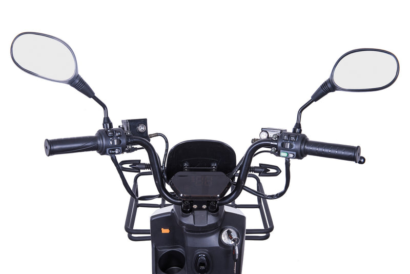 Scuter electric Ztech ZT-29-A EXPRESS autonomie 70 Km viteza maxima 45 km/h putere 2x800W acumulator 26Ah/60V-Negru
