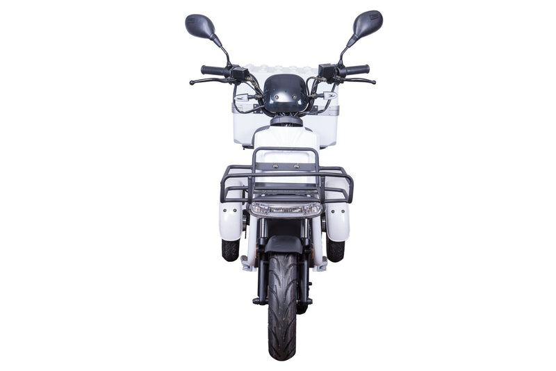 Scuter electric Ztech ZT-29-A EXPRESS autonomie 70 Km viteza maxima 45 km/h putere 2x800W acumulator 26Ah/60V-Alb