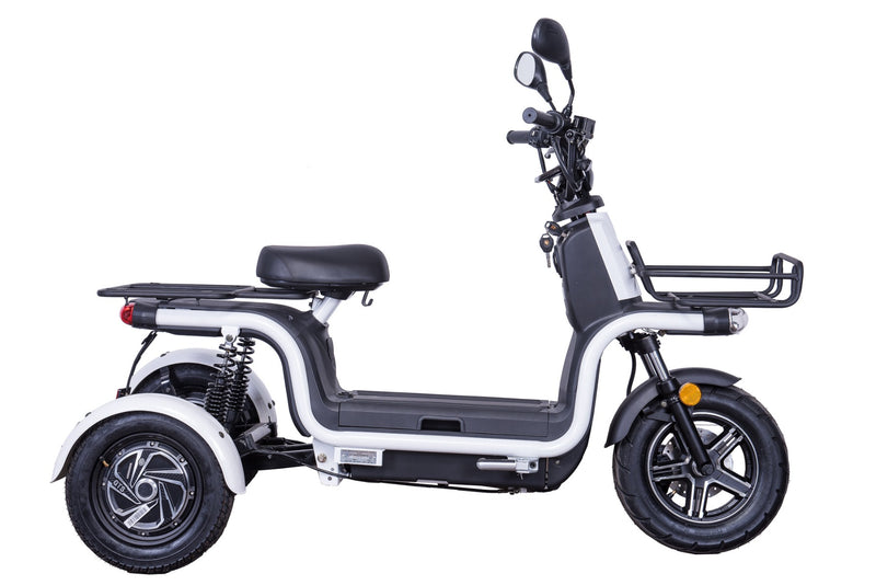 Scuter electric Ztech ZT-29-B EXPRESS autonomie 140 Km viteza maxima 45 km/h putere 2x800W acumulator 2x26Ah/60V-Alb