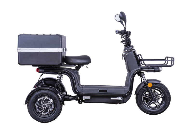 Scuter electric Ztech ZT-29-B EXPRESS autonomie 140 Km viteza maxima 45 km/h putere 2x800W acumulator 2x26Ah/60V-Negru