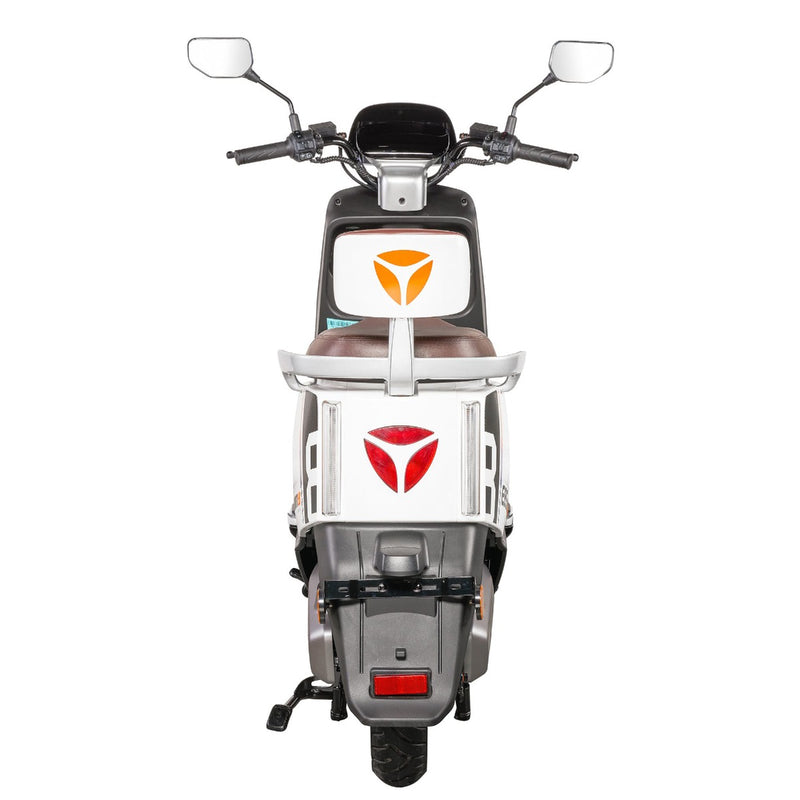 Scuter electric Ztech ZT-33-A GRAPHENE autonomie 110 Km viteza maxima 25 km/h putere 2300W acumulator 23Ah/72V nu necesita permis-Alb