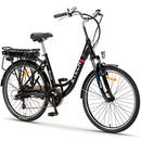 Bicicleta electrica Ztech ZT-34-B VERONA 2.0 autonomie 30 Km viteza maxima 25 km/h putere 250W acumulator 10Ah/36V nu necesita permis-Alb