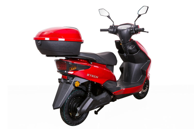 Scuter electric Ztech ZT-36-A LUNA GRAPHENE autonomie 45 Km viteza maxima 25 km/h putere 1800W acumulator 20Ah/60V nu necesita permis-Alb