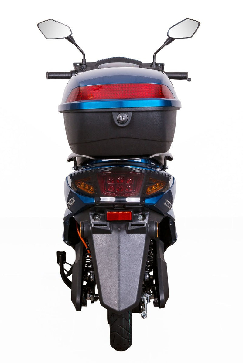 Scuter electric Ztech ZT-36-A LUNA GRAPHENE autonomie 45 Km viteza maxima 25 km/h putere 1800W acumulator 20Ah/60V nu necesita permis-Alb