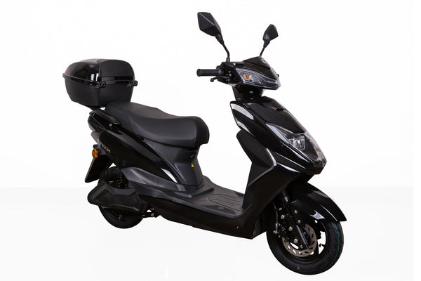 Scuter electric Ztech ZT-36-A LUNA GRAPHENE autonomie 45 Km viteza maxima 25 km/h putere 1800W acumulator 20Ah/60V nu necesita permis-Negru