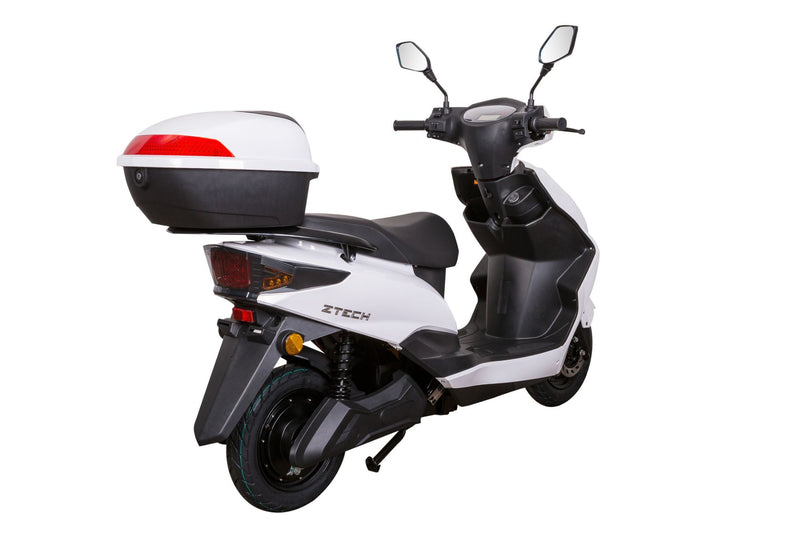 Scuter electric Ztech ZT-36-A LUNA autonomie 45 Km viteza maxima 25 km/h putere 1800W acumulator 20Ah/60V nu necesita permis-Alb