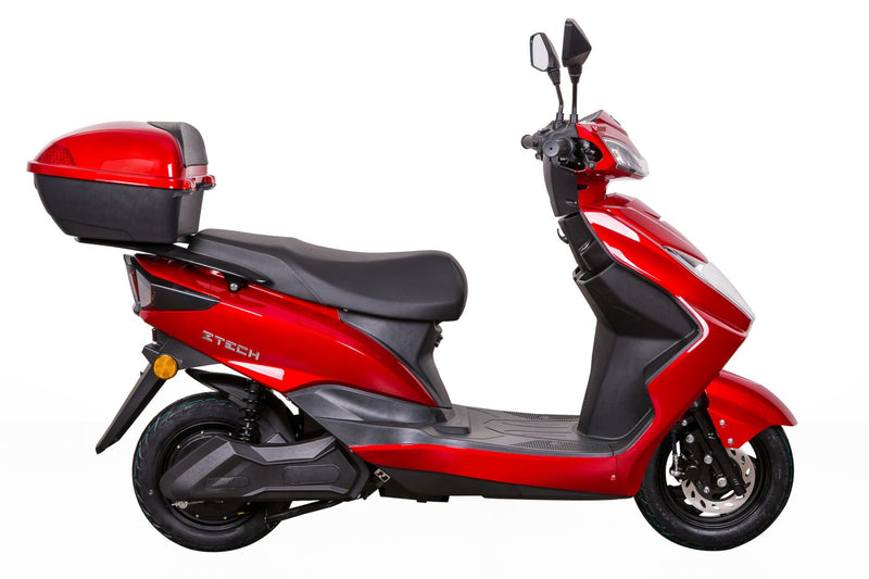 Scuter electric Ztech ZT-36-A LUNA GRAPHENE autonomie 45 Km viteza maxima 25 km/h putere 1800W acumulator 20Ah/60V nu necesita permis-Alb