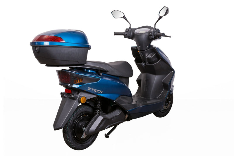 Scuter electric Ztech ZT-36-A LUNA GRAPHENE autonomie 45 Km viteza maxima 25 km/h putere 1800W acumulator 20Ah/60V nu necesita permis-Alb