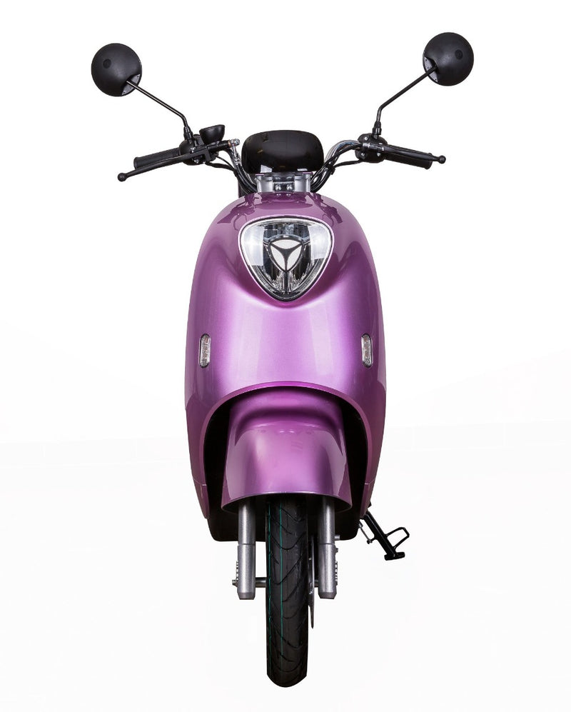 Scuter electric Ztech ZT-37 M6 GRAPHENE autonomie 55 Km viteza maxima 45 km/h putere 2100W acumulator 20Ah/72V-Alb
