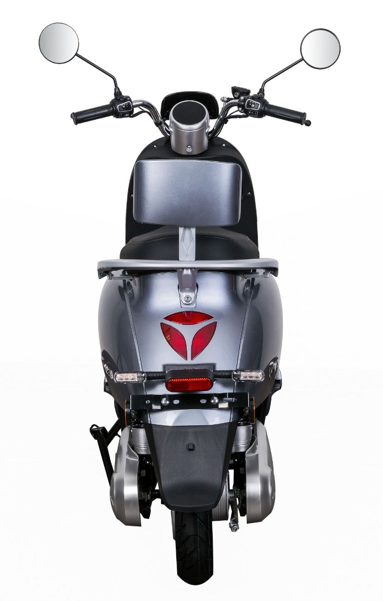 Scuter electric Ztech ZT-37 M6 GRAPHENE autonomie 55 Km viteza maxima 45 km/h putere 2100W acumulator 20Ah/72V-Gri