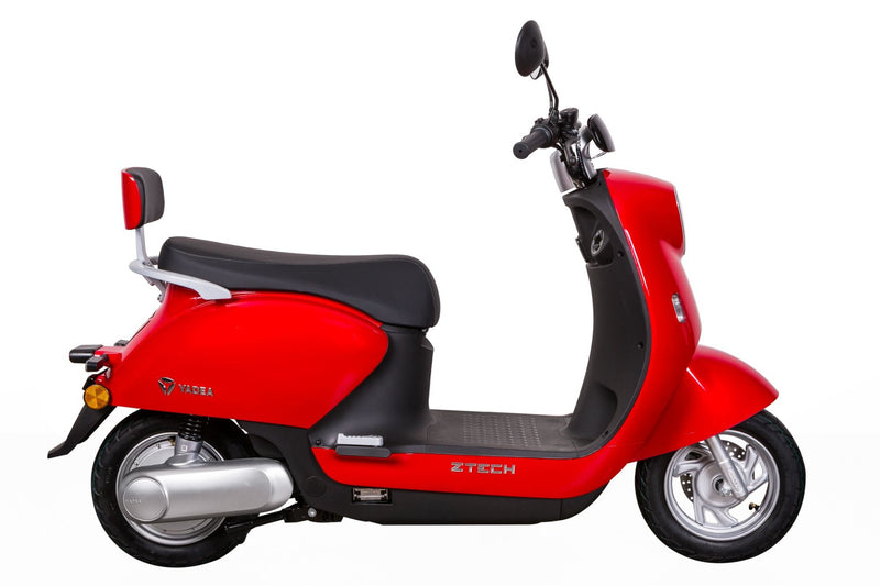 Scuter electric Ztech ZT-37 M6 GRAPHENE autonomie 55 Km viteza maxima 45 km/h putere 2100W acumulator 20Ah/72V-Alb