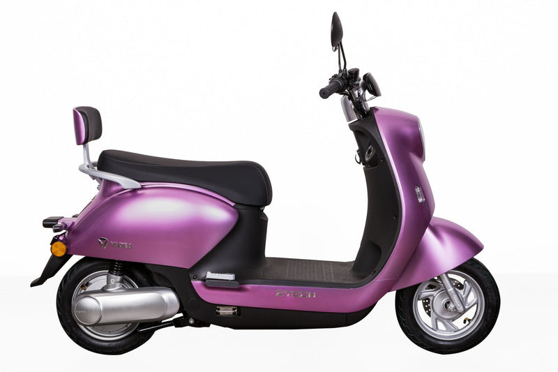 Scuter electric Ztech ZT-37 M6 GRAPHENE autonomie 55 Km viteza maxima 45 km/h putere 2100W acumulator 20Ah/72V-Alb
