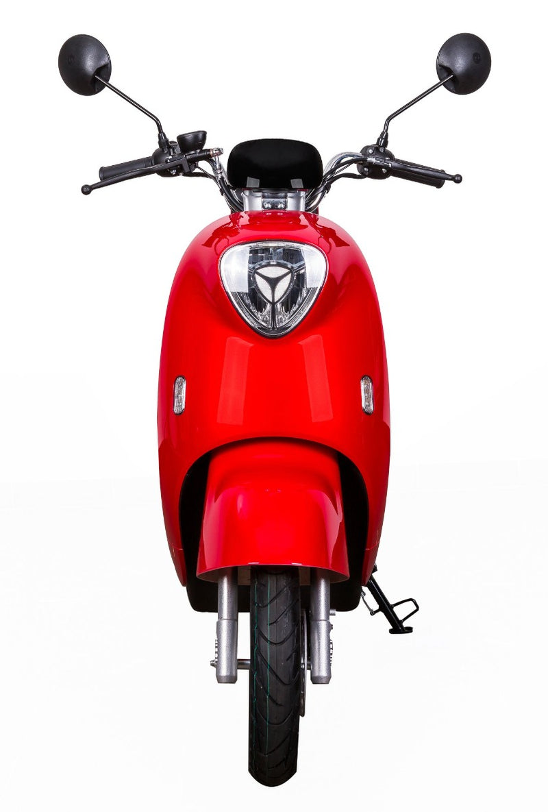 Scuter electric Ztech ZT-37 M6 GRAPHENE autonomie 55 Km viteza maxima 45 km/h putere 2100W acumulator 20Ah/72V-Rosu
