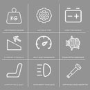 Tricicleta electrica Ztech ZT-48-B viteza maxima 15 km/h putere 1500W acumulator 45Ah/48V basculare hidraulica nu necesita permis