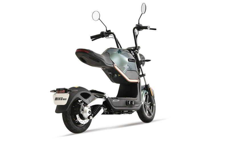 Scuter electric Ztech ZT-60-A MIKU MAX autonomie 60 Km viteza maxima 45 km/h putere 800W acumulator 20Ah/60V-Albastru