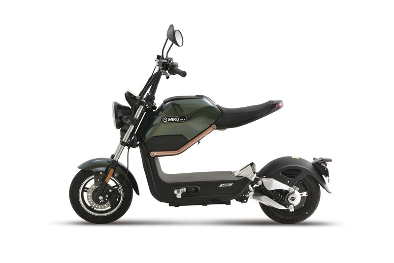 Scuter electric Ztech ZT-60-A MIKU MAX autonomie 60 Km viteza maxima 45 km/h putere 800W acumulator 20Ah/60V-Albastru