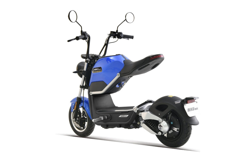 Scuter electric Ztech ZT-60-A MIKU MAX autonomie 60 Km viteza maxima 45 km/h putere 800W acumulator 20Ah/60V-Albastru